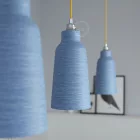 Ceramic lampshade Bottle, Materia collection - Made in Italy