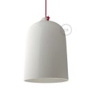 Bell XL ceramic lampshade for hanging - Made in Italy