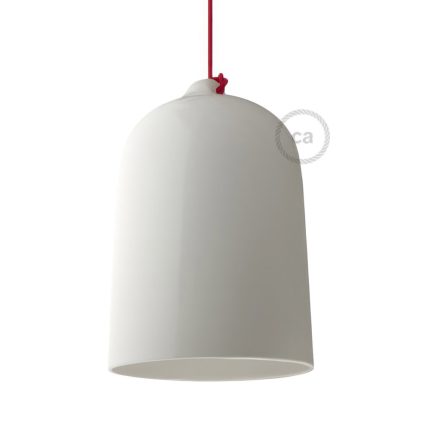 Bell XL ceramic lampshade for hanging - Made in Italy