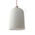 Bell XL Ceramic Lampshade for Suspension - Glossy White Made in Italy