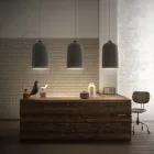 Bell XL ceramic lampshade for hanging - Made in Italy