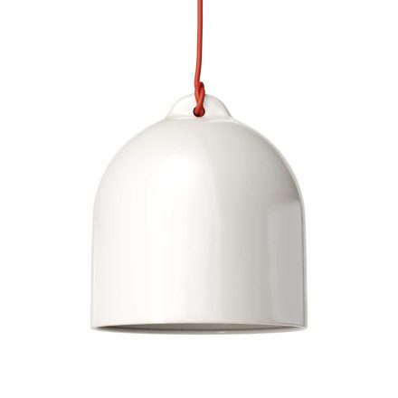 Bell M ceramic lampshade for hanging - Made in Italy