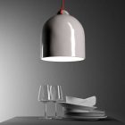 Bell M ceramic lampshade for hanging - Made in Italy