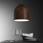 Bell M ceramic lampshade for hanging - Made in Italy