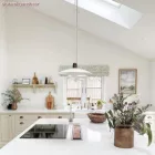 Ceramic lampshade for hanging - Made in Italy