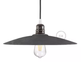 Ceramic lampshade for hanging - Made in Italy