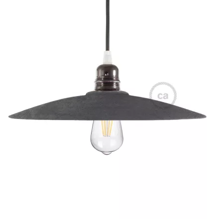 Ceramic lampshade for hanging - Made in Italy