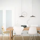 Ceramic lampshade for hanging - Made in Italy