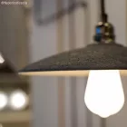 Ceramic lampshade for hanging - Made in Italy