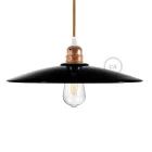 Ceramic lampshade for hanging - Made in Italy