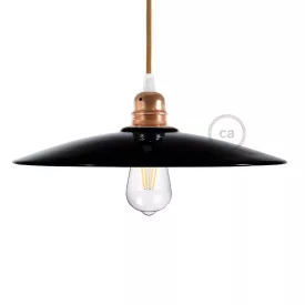 Ceramic lampshade for hanging - Made in Italy
