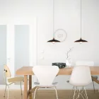 Ceramic lampshade for hanging - Made in Italy