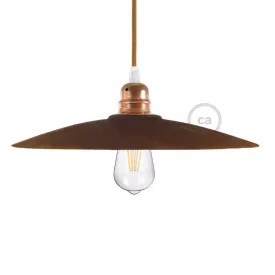 Ceramic lampshade for hanging - Made in Italy