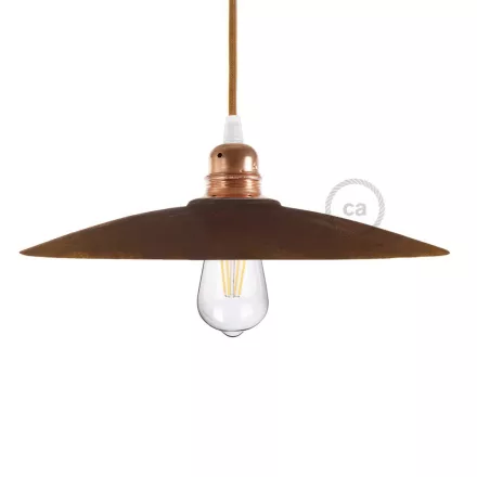 Ceramic lampshade for hanging - Made in Italy