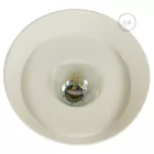Industrial ceramic lampshade for suspension - Made in Italy