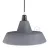 Industrial ceramic lampshade for suspension - Made in Italy