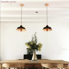 Industrial ceramic lampshade for suspension - Made in Italy