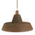 Industrial ceramic lampshade for suspension - Made in Italy