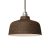 CERAMIC LAMP SHADE CUP, MATERIA COLLECTION - MADE IN ITALY CORTEN EFFECT-WHITE