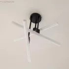 Metal extension tube for pendant or table lamps