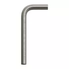 14 cm curved metal extension tube