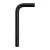 14 cm curved metal extension tube