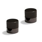 Sarè - Wall mount, metal cable clamp for fabric cables - 2 pieces