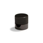  Sarè - Wall-mountable metal cable clamp for fabric cables, black