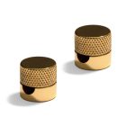 Sarè - Wall mount, metal cable clamp for fabric cables - 2 pieces