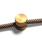 Sarè - Wall mount, metal cable clamp for fabric cables - 2 pieces