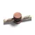  CREATIVE-CABLES SARÈ - WALL-MOUNTABLE METAL CABLE CLAMP FOR FABRIC CABLES FCM01RAS cable clamp