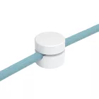 Wall-mounted universal guide rail for fabric cables and lighting 2x0.75 and 3x0.75