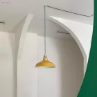 Wall-mounted universal guide rail for fabric cables and lighting 2x0.75 and 3x0.75