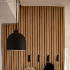 Wall-mounted universal guide rail for fabric cables and lighting 2x0.75 and 3x0.75