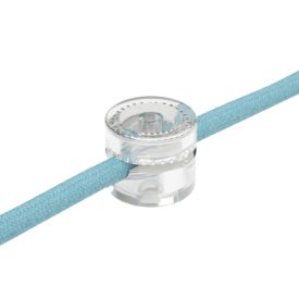   Wall-mounted universal guide rail for fabric cables and lighting 2x0.75 and 3x0.75