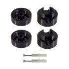 Wall-mounted universal cable tray for large cross-section fabric cables 3x1 and 3x1.5, as well as for EIVA systems - 2 pieces