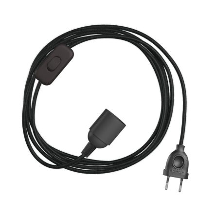 SnakeBis - Cables with lamp sockets and colored textile cables