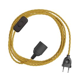   SnakeBis Twisted – Cabling with lamp sockets and twisted textile cables