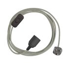 SnakeBis Zig-Zag - Cabling with lamp holder and textile cable Zig-Zag effect