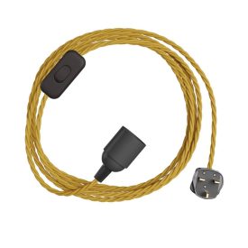   SnakeBis Twisted – Cabling with lamp sockets and twisted textile cables