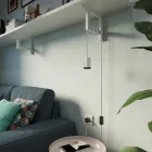 Mini Spotlight GU1d0 lamp with SnakeBis cables