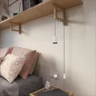 Mini Spotlight GU1d0 lamp with SnakeBis cables