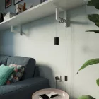 Mini Spotlight GU1d0 lamp with SnakeBis cables