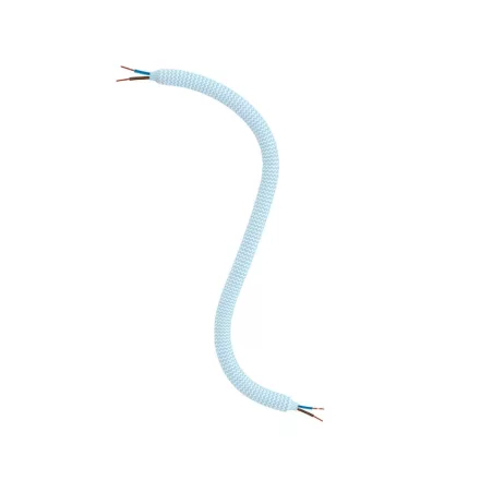 Creative Flex flexible tube, baby blue RM76 with textile lining