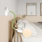 Creative Flex flexible tube, grass green RM77 with textile lining