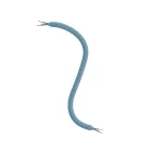 Creative Flex flexible tube petrol blue RM78 with textile lining