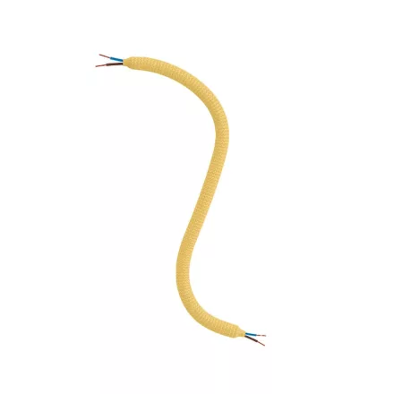 Creative Flex flexible tube, mustard-colored RM79 textile lining