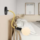 Creative Flex flexible tube, mustard-colored RM79 textile lining