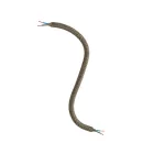 Creative Flex flexible tube, black and gold RZ24 fabric cover