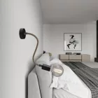 Creative Flex flexible tube, black and gold RZ24 fabric cover